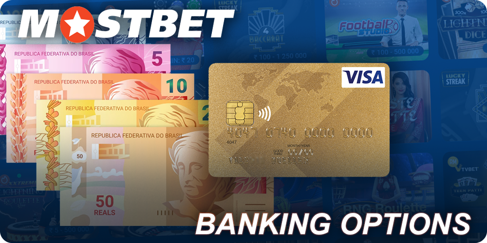 Payments at Mostbet casino