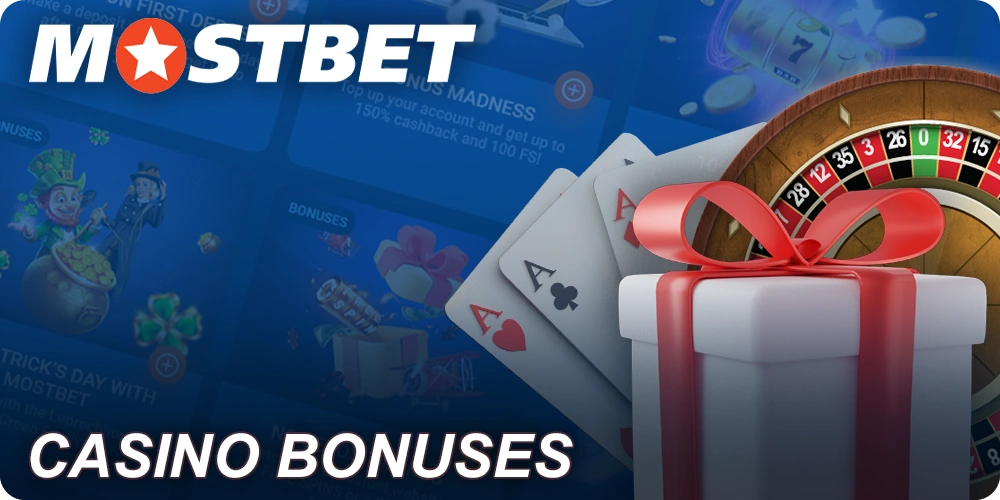 Use of Mostbet casino bonuses
