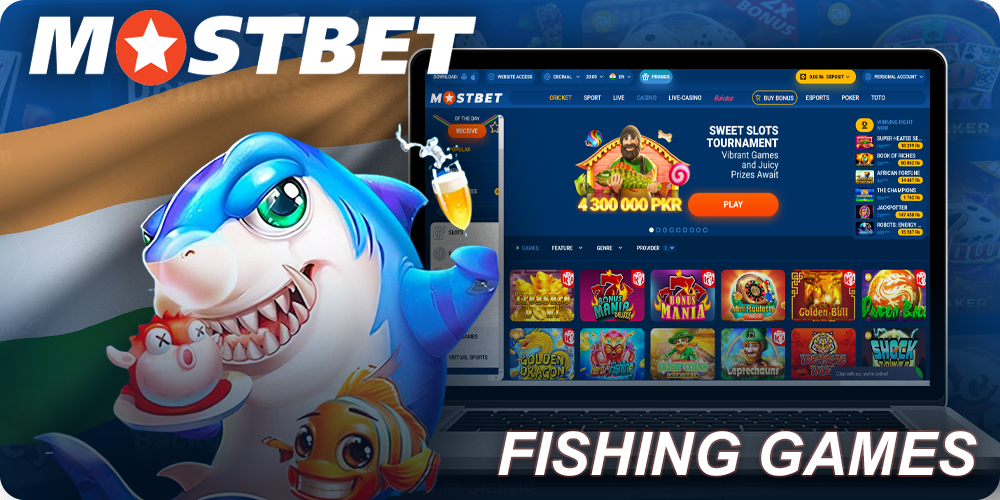 Fishing Games at Mostbet